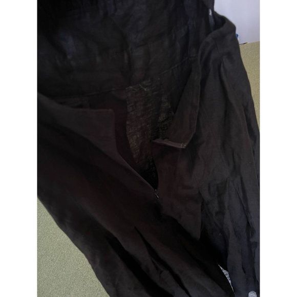 Anthropologie Aureta Studio Boatneck Linen Maxi Dress - Picture 11 of 14